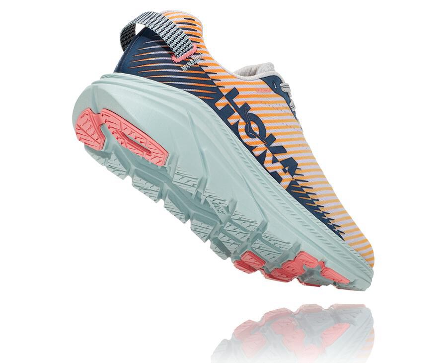 Hoka One One Koşu Ayakkabısı Kadın Siyah/Bej Rengi - Rincon 2 - PQ5046138